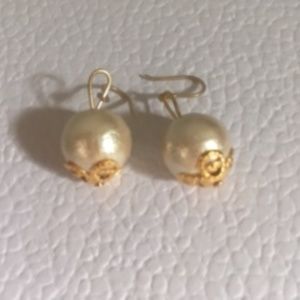 NEW: hypoallergenic cotton pearl earrings